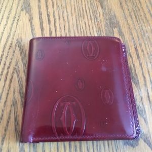 Cartier men’s bifold wallet